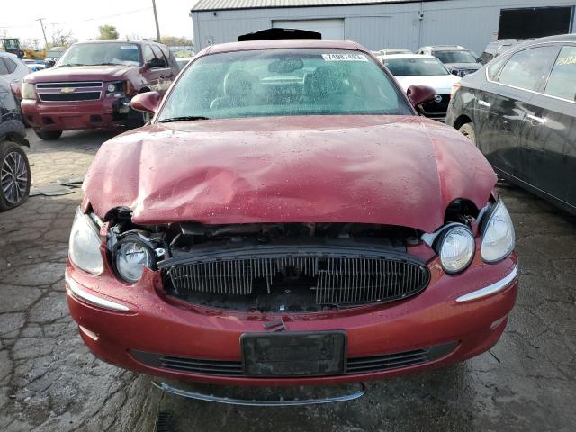 2G4WD582671209836 - 2007 BUICK LACROSSE CXL BURGUNDY photo 5