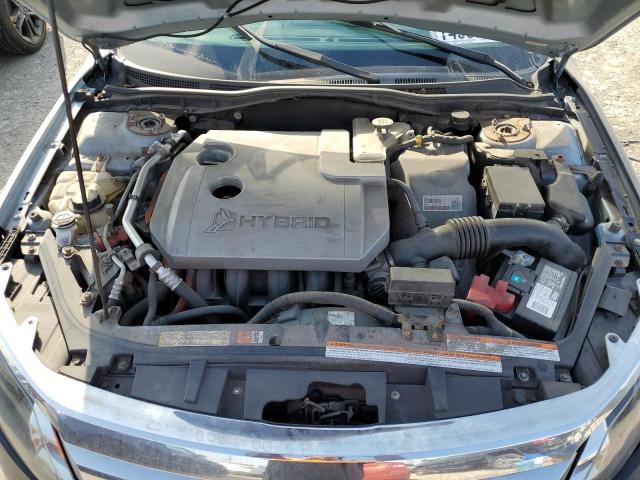 3FADP0L3XAR278611 - 2010 FORD FUSION HYBRID BLUE photo 11