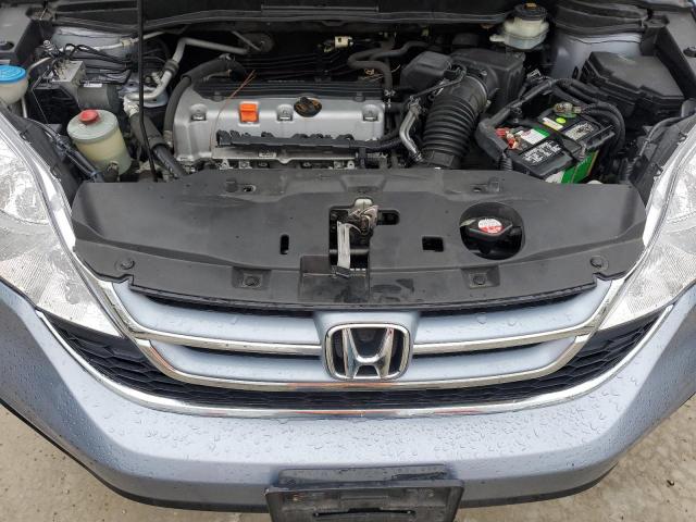 5J6RE3H5XBL021654 - 2011 HONDA CR-V EX BLUE photo 12