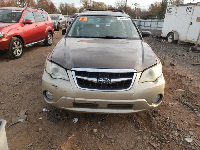 4S4BP61C287304896 - 2008 SUBARU OUTBACK 2.5I BROWN photo 5