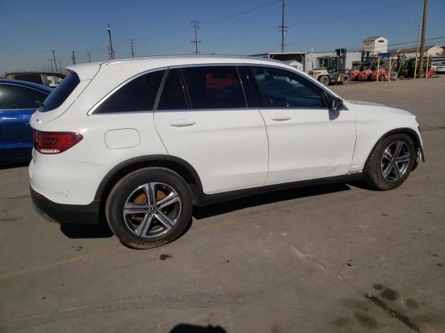 WDC0G8EB1LF716549 - 2020 MERCEDES-BENZ GLC 300 4MATIC WHITE photo 3