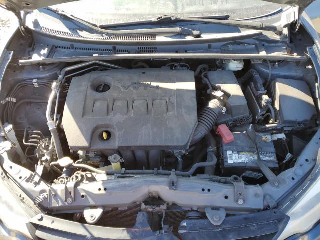 2T1BURHE5EC040606 - 2014 TOYOTA COROLLA L GRAY photo 11