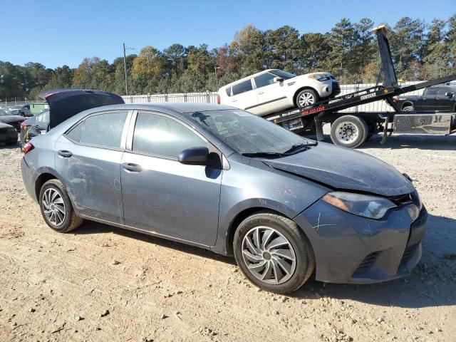 2T1BURHE5EC040606 - 2014 TOYOTA COROLLA L GRAY photo 4