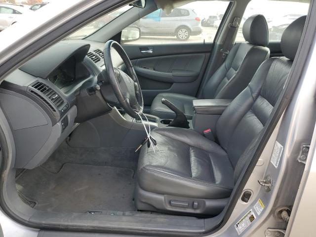 1HGCM56856A068827 - 2006 HONDA ACCORD EX SILVER photo 7