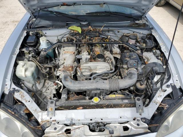 JM1NB353520227482 - 2002 MAZDA MX-5 MIATA BASE SILVER photo 11