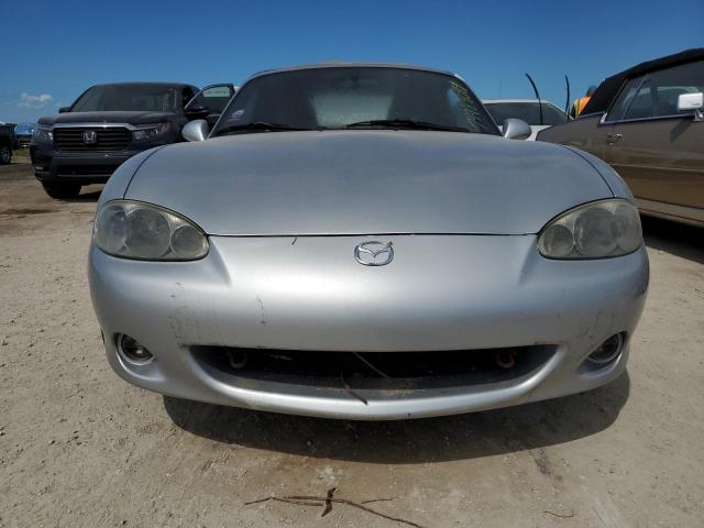 JM1NB353520227482 - 2002 MAZDA MX-5 MIATA BASE SILVER photo 5