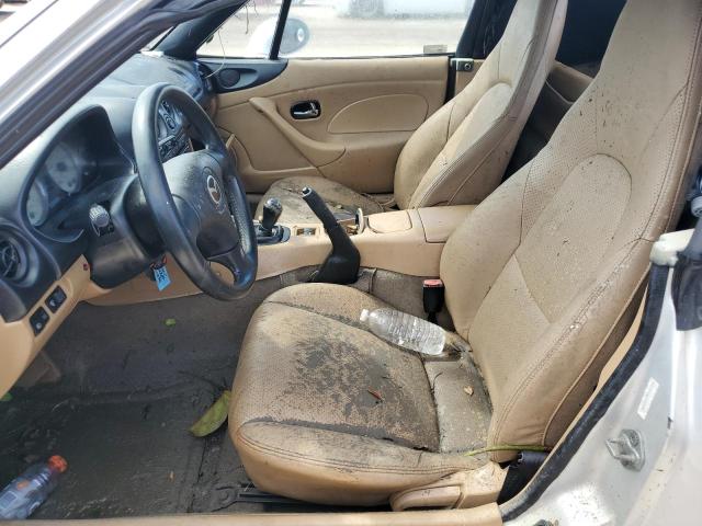 JM1NB353520227482 - 2002 MAZDA MX-5 MIATA BASE SILVER photo 7