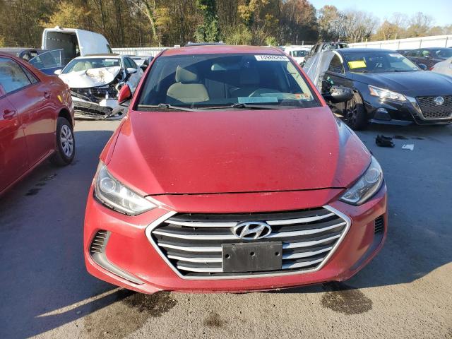 KMHD74LF7HU399154 - 2017 HYUNDAI ELANTRA SE RED photo 5