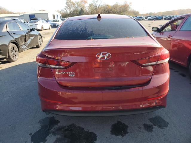 KMHD74LF7HU399154 - 2017 HYUNDAI ELANTRA SE RED photo 6