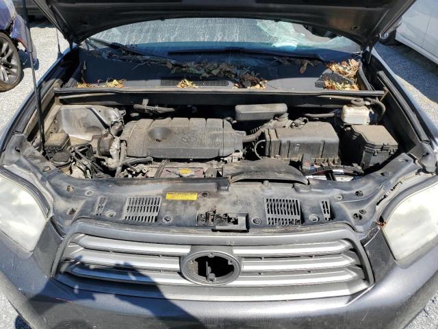 5TDZA3EH3AS007074 - 2010 TOYOTA HIGHLANDER GRAY photo 12