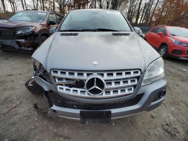 4JGBB8GB8BA656707 - 2011 MERCEDES-BENZ ML 350 4MATIC SILVER photo 5