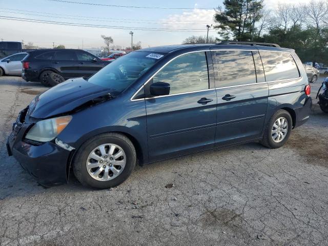 5FNRL38709B409325 - 2009 HONDA ODYSSEY EXL BLUE photo 1