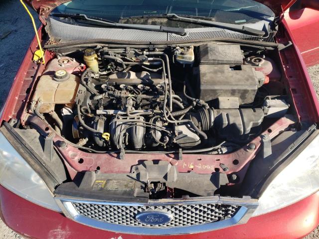 3FAFP37N05R138322 - 2005 FORD FOCUS ZX5 RED photo 11