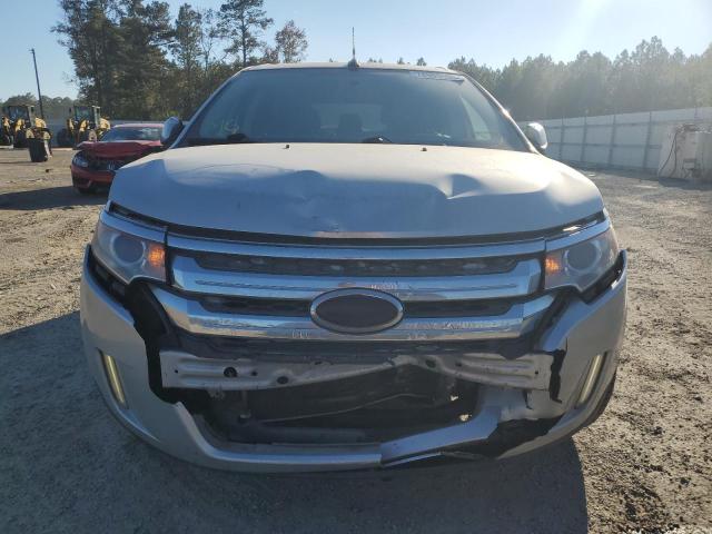 2FMDK3KC9DBB47583 - 2013 FORD EDGE LIMITED SILVER photo 5