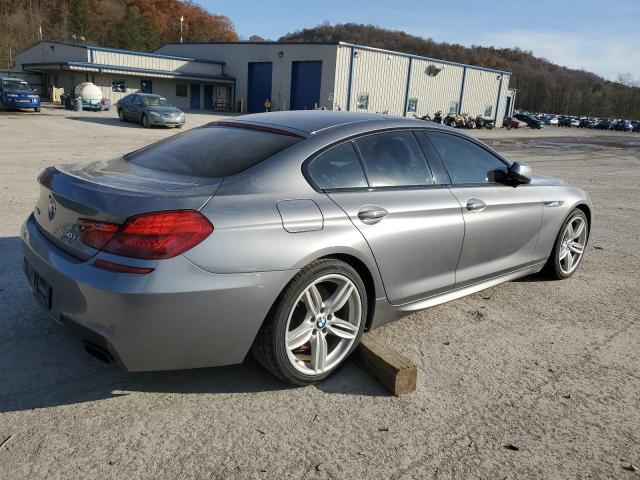 WBA6B4C59ED099367 - 2014 BMW 650 XI GRAN COUPE GRAY photo 3