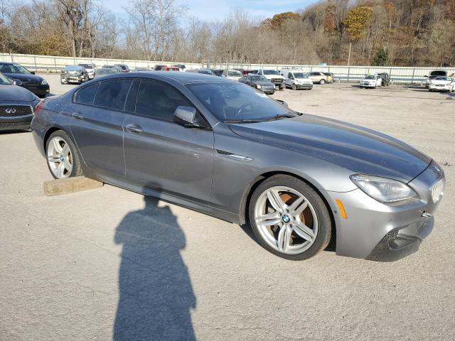 WBA6B4C59ED099367 - 2014 BMW 650 XI GRAN COUPE GRAY photo 4