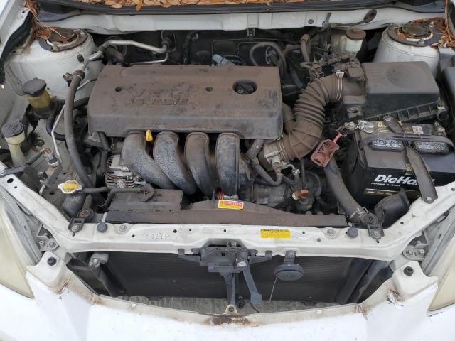 2T1KR32E37C646822 - 2007 TOYOTA COROLLA MA XR WHITE photo 11