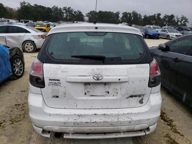 2T1KR32E37C646822 - 2007 TOYOTA COROLLA MA XR WHITE photo 6