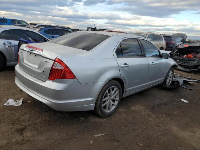 3FAHP0JG3CR277164 - 2012 FORD FUSION SEL SILVER photo 3