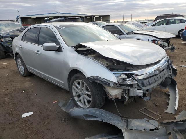 3FAHP0JG3CR277164 - 2012 FORD FUSION SEL SILVER photo 4