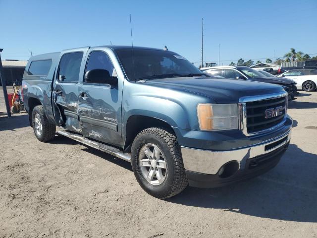 3GTRCVE03AG262810 - 2010 GMC SIERRA C1500 SLE TURQUOISE photo 4