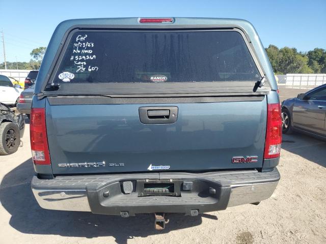 3GTRCVE03AG262810 - 2010 GMC SIERRA C1500 SLE TURQUOISE photo 6