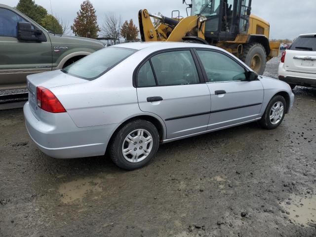 1HGEN26491L000464 - 2001 HONDA CIVIC GX SILVER photo 3