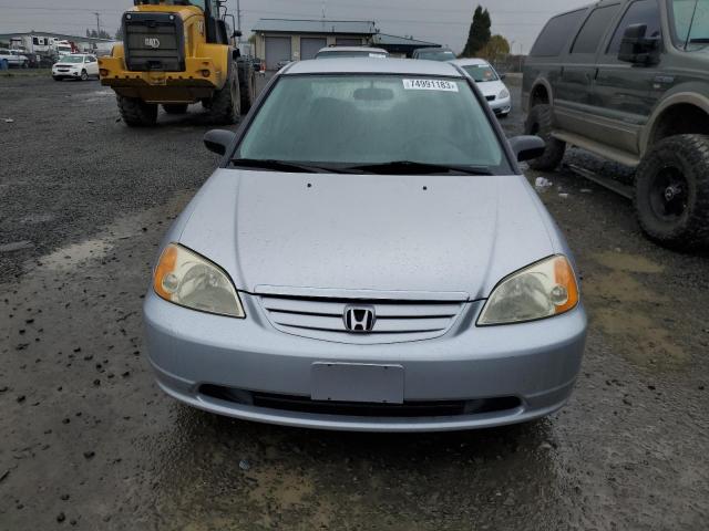 1HGEN26491L000464 - 2001 HONDA CIVIC GX SILVER photo 5