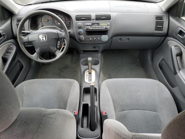 1HGEN26491L000464 - 2001 HONDA CIVIC GX SILVER photo 8