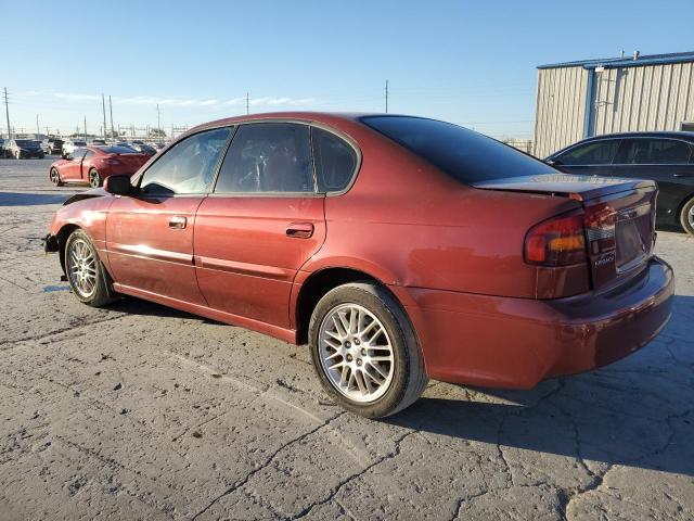 4S3BE625947207781 - 2004 SUBARU LEGACY L SPECIAL RED photo 2