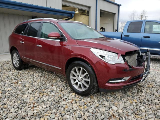 5GAKVBKD2GJ119938 - 2016 BUICK ENCLAVE BURGUNDY photo 4