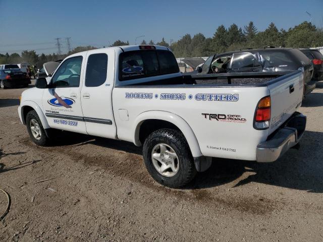 5TBBT44114S450293 - 2004 TOYOTA TUNDRA ACCESS CAB SR5 WHITE photo 2