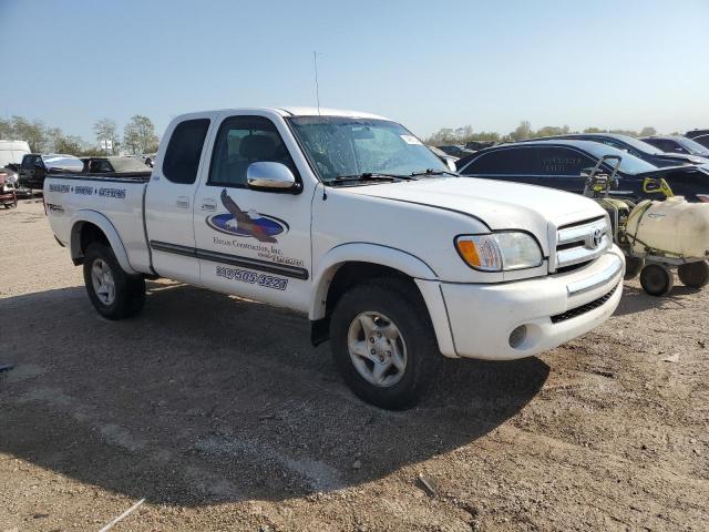 5TBBT44114S450293 - 2004 TOYOTA TUNDRA ACCESS CAB SR5 WHITE photo 4