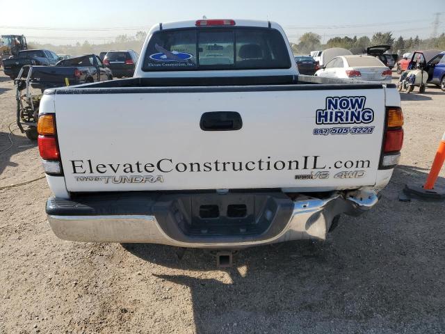5TBBT44114S450293 - 2004 TOYOTA TUNDRA ACCESS CAB SR5 WHITE photo 6