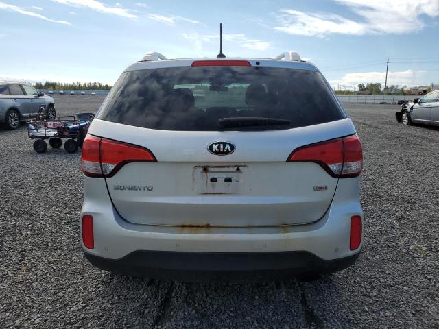 5XYKT3A68EG503488 - 2014 KIA SORENTO LX SILVER photo 6