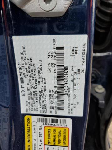 3LN6L5FC4JR614708 - 2018 LINCOLN MKZ RESERVE ლურჯი ფოტო 12