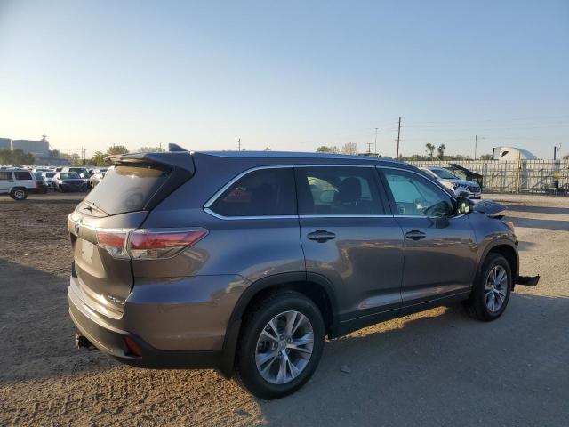 5TDJKRFH5FS165614 - 2015 TOYOTA HIGHLANDER XLE Boz foto 3