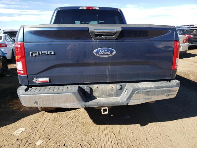 1FTEW1EP5HFB88832 - 2017 FORD F150 SUPERCREW BLUE photo 6