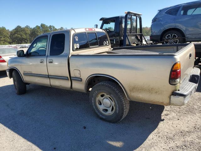 5TBRN34112S234833 - 2002 TOYOTA TUNDRA ACCESS CAB SR5 GOLD photo 2