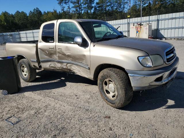 5TBRN34112S234833 - 2002 TOYOTA TUNDRA ACCESS CAB SR5 GOLD photo 4