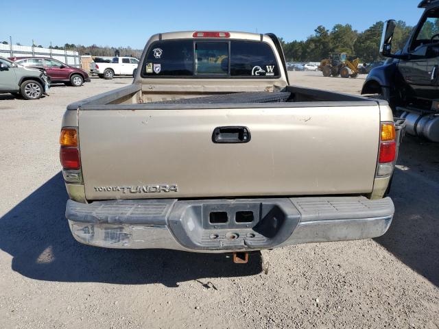 5TBRN34112S234833 - 2002 TOYOTA TUNDRA ACCESS CAB SR5 GOLD photo 6