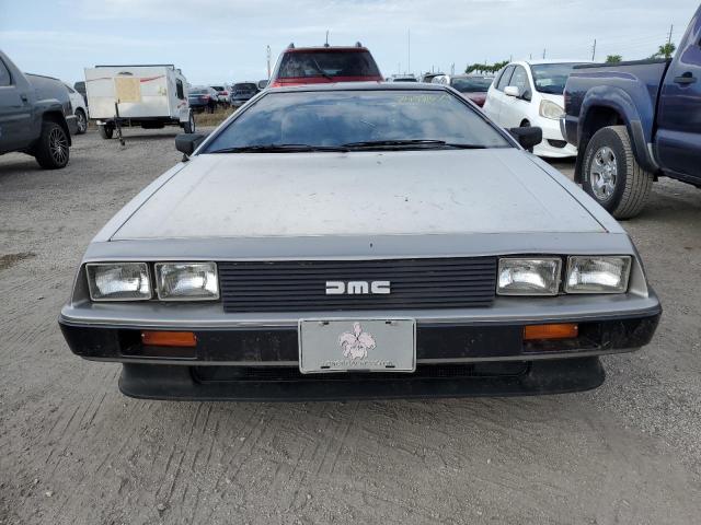 SCEDT26TXBD006878 - 1981 DELOREAN DMC-12 SILVER photo 5