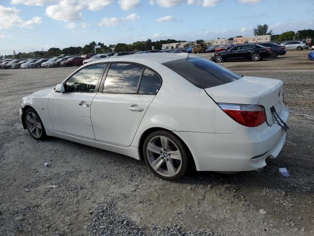 WBANU53538C111650 - 2008 BMW 528 I WHITE photo 2