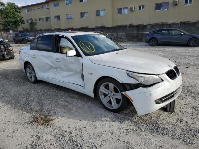 WBANU53538C111650 - 2008 BMW 528 I WHITE photo 4