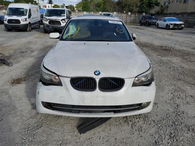 WBANU53538C111650 - 2008 BMW 528 I WHITE photo 5