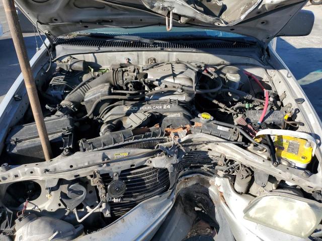 5TESN92N34Z454207 - 2004 TOYOTA TACOMA XTRACAB PRERUNNER ვერცხლისფერი ფოტო 11