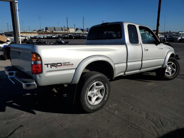 5TESN92N34Z454207 - 2004 TOYOTA TACOMA XTRACAB PRERUNNER SILVER photo 3