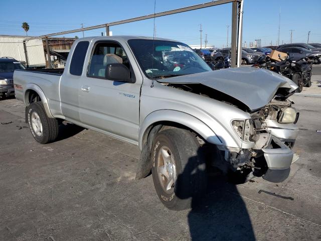 5TESN92N34Z454207 - 2004 TOYOTA TACOMA XTRACAB PRERUNNER SILVER photo 4