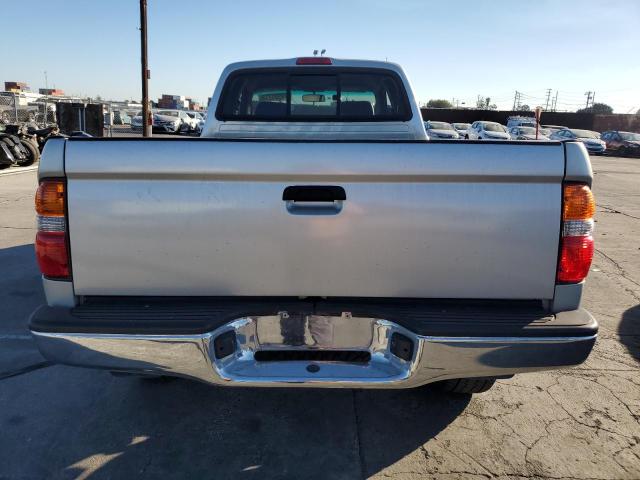 5TESN92N34Z454207 - 2004 TOYOTA TACOMA XTRACAB PRERUNNER ვერცხლისფერი ფოტო 6