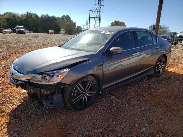 1HGCR2F12HA131260 - 2017 HONDA ACCORD SPORT SPECIAL EDITION GRAY photo 1